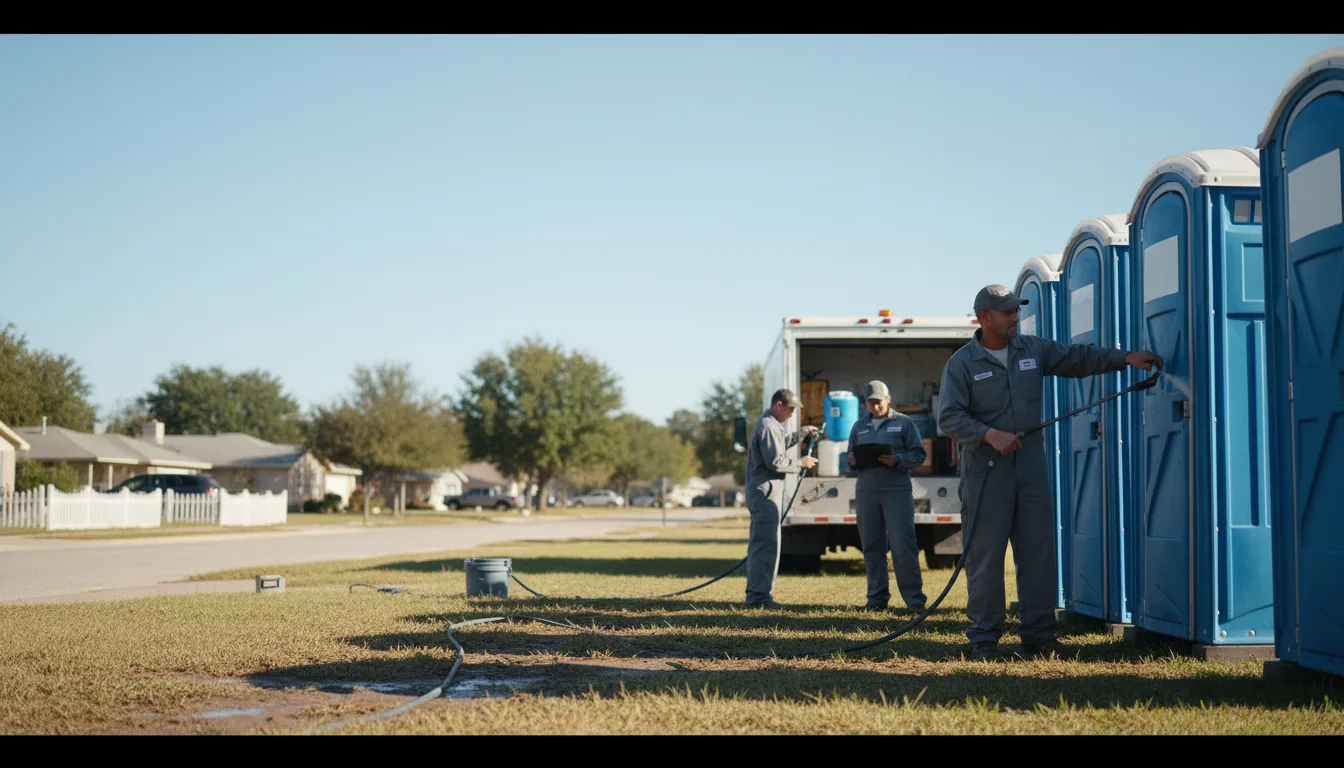 Long-Term Portable Toilet Rental in Peyton, CO near me